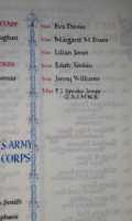 name of Lilian Jones, Welsh National Book of Remembrance